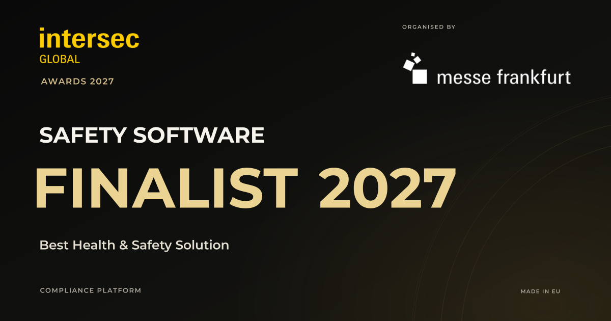 Safetysoftware, finalist sajma Intersec Global 2027, Messe Frankfurt